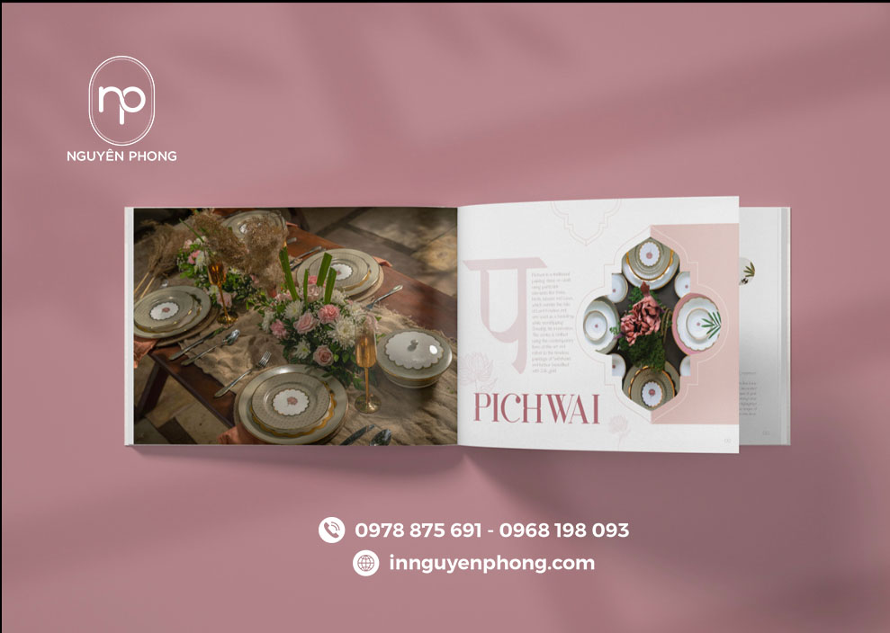 Mẫu catalogue cổ điển, ấn tượng 
